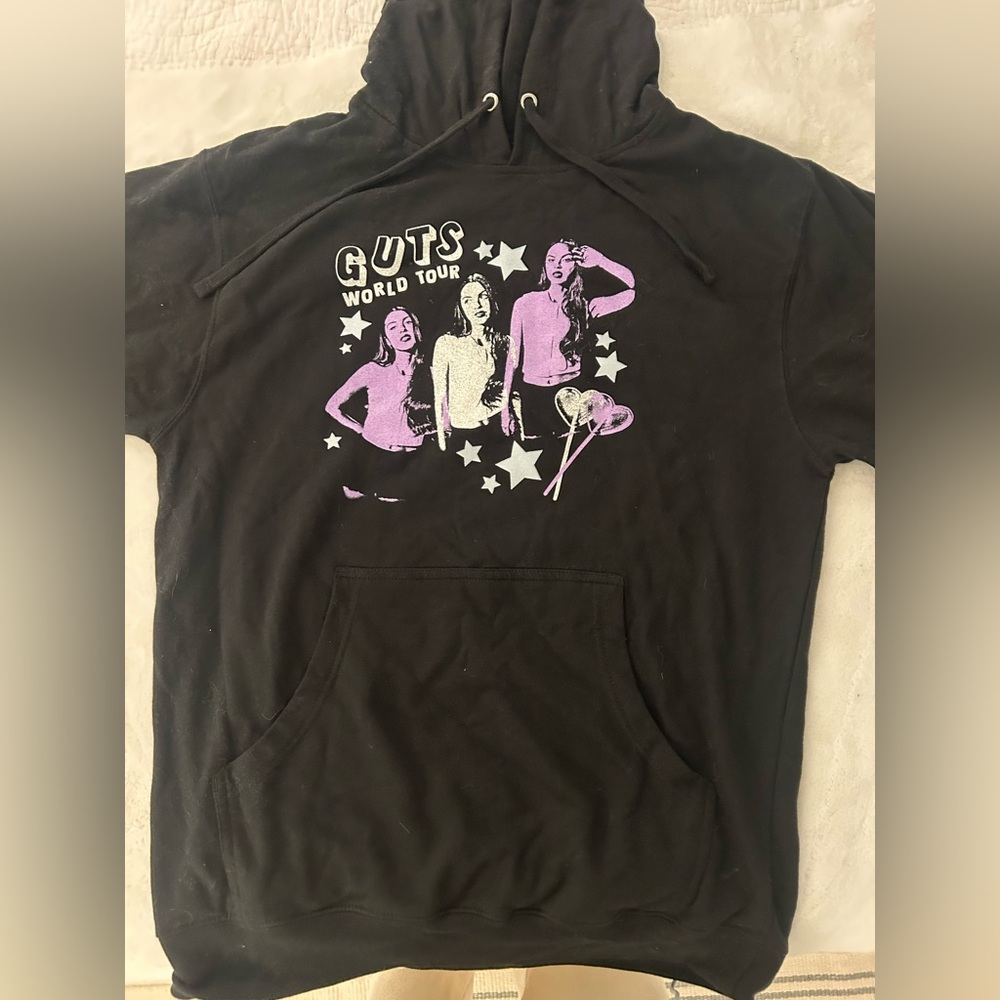 Olivia Rodrigo GUTS Tour Official Merch Hoodie Never Worn